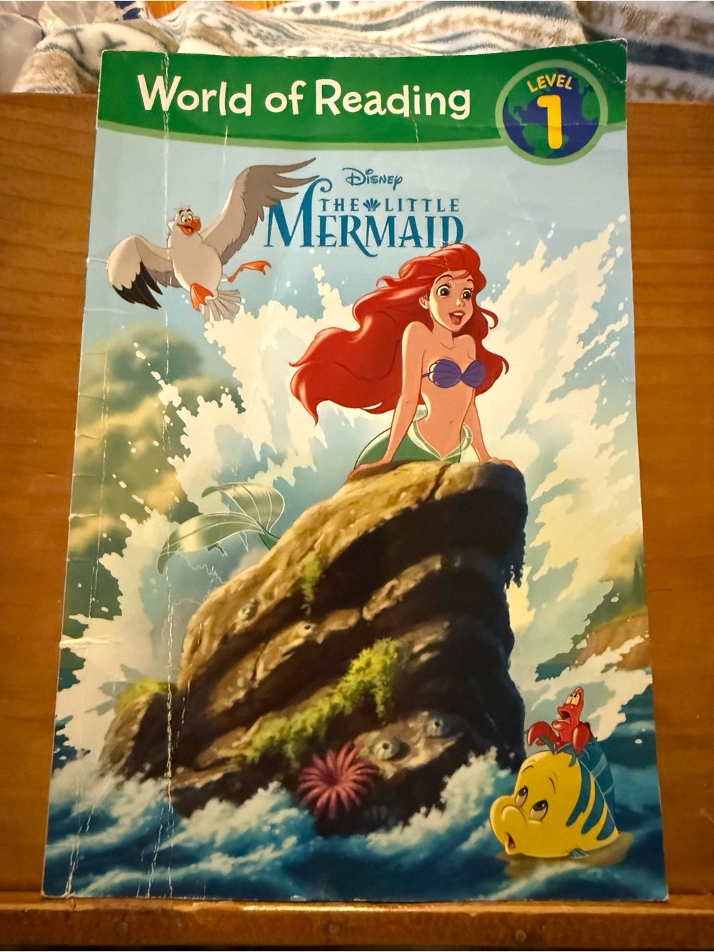 Disney The Little Mermaid World of Reading Level 1 Children’s Book